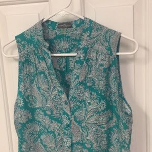 Market & Spruce from Stitch Fix sleeveless blouse